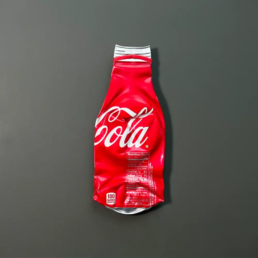 CRUSHED Cola-Flasche_2_08-2025